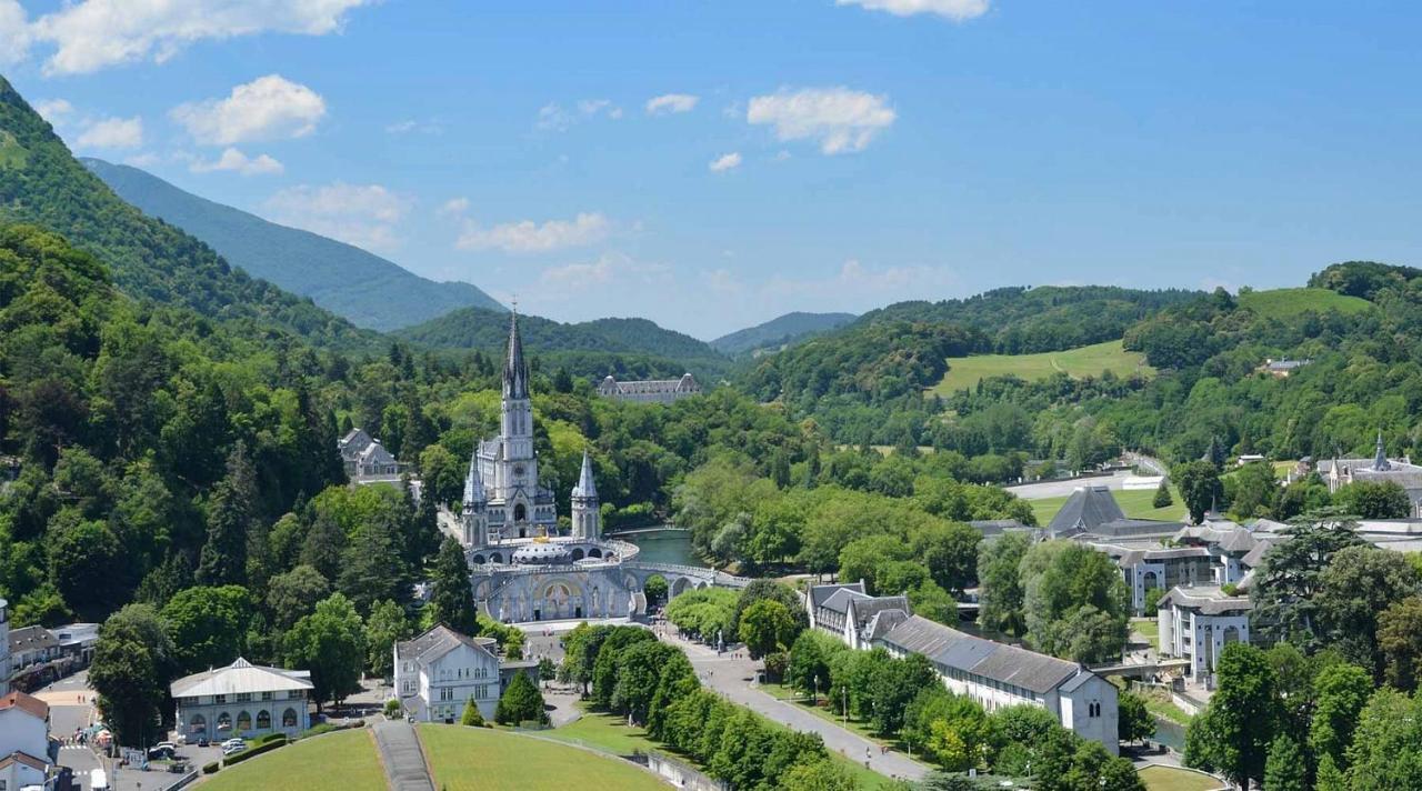 Appart Lourdes 100 M Gare - 4 Places Avec Balcon 10Mn Sanctuaire Eksteriør bilde